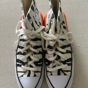 Converse Monochrome High-Top Sneakers